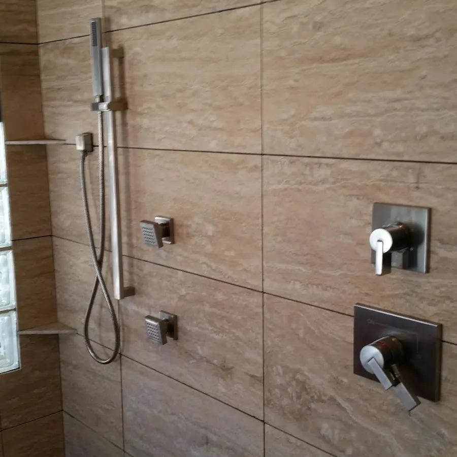 Shower fixture installation for Water Heater Replacement in Pleasant View